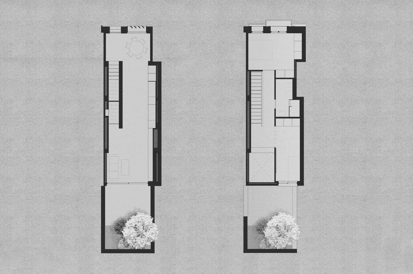Animación del alzado de Casa Mirasol